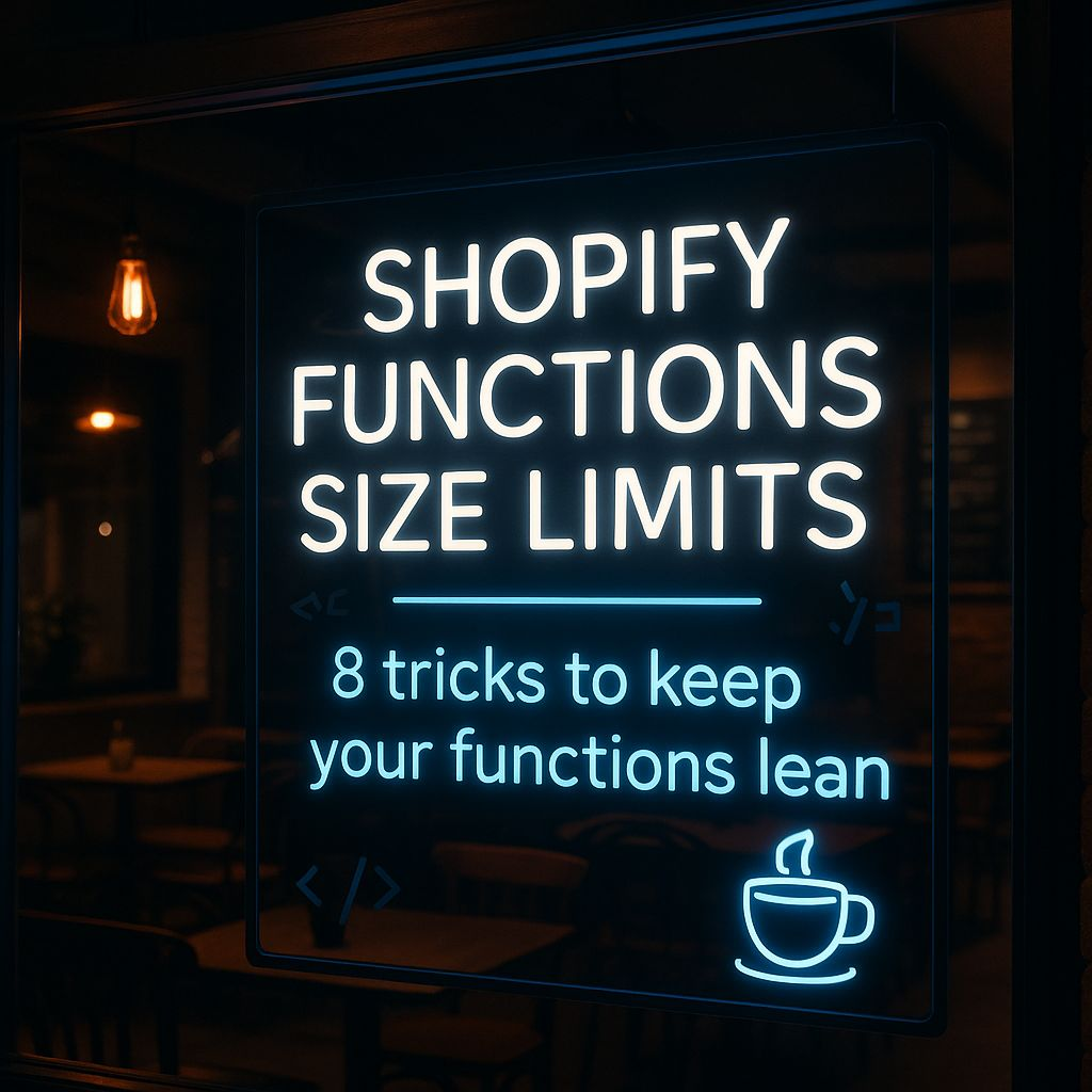 How I Shrunk My Shopify Functions by 60% (And Saved My Sanity)